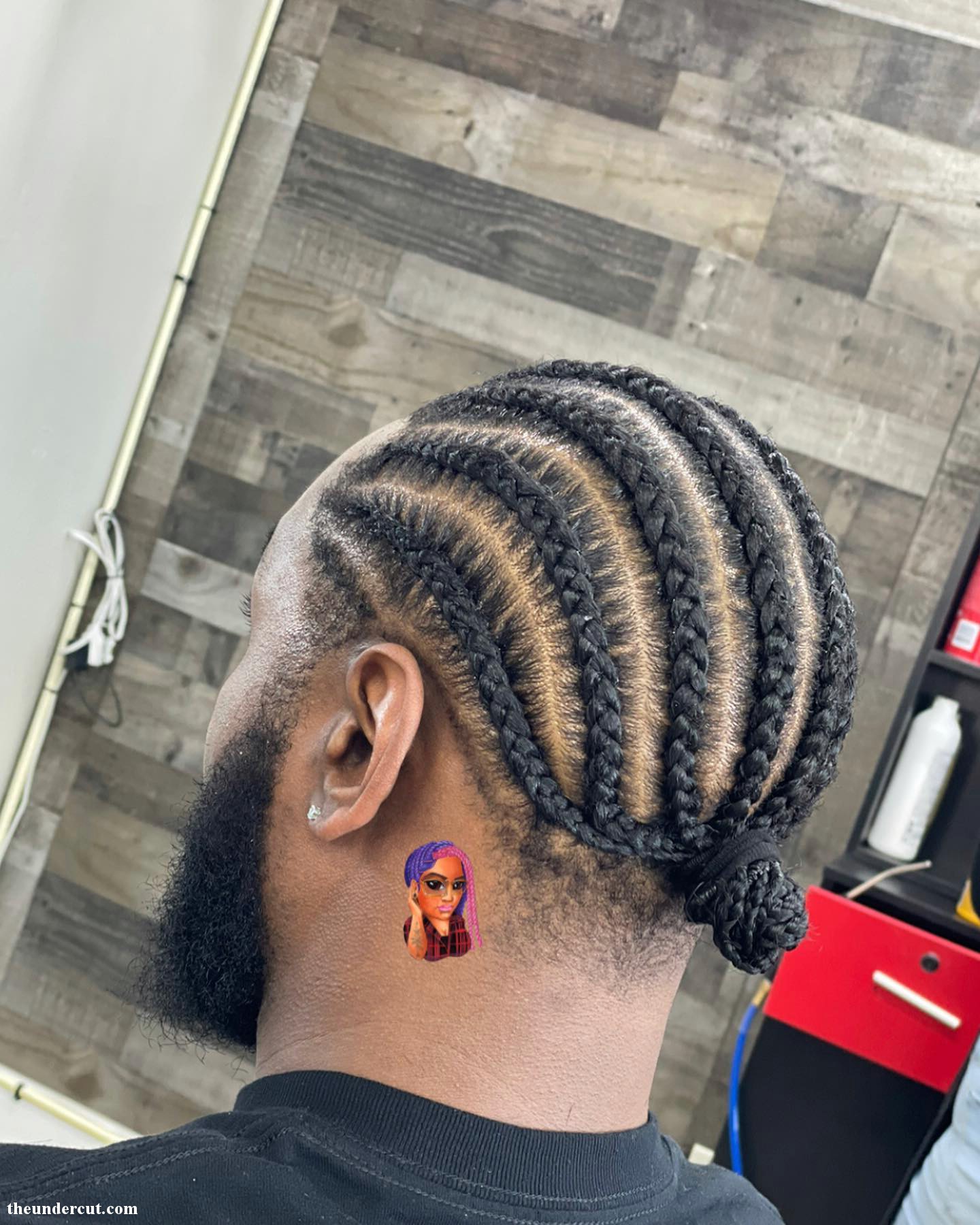 Mens Braided Hair