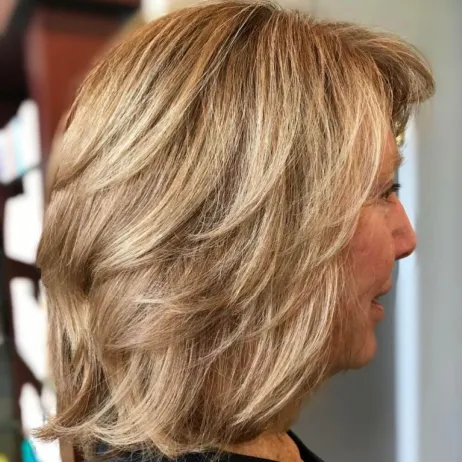 Mid Length Cut with Feathered Layers