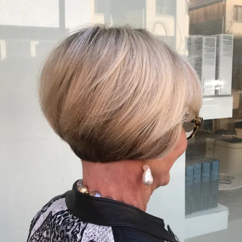 Nape Length Rounded Bob