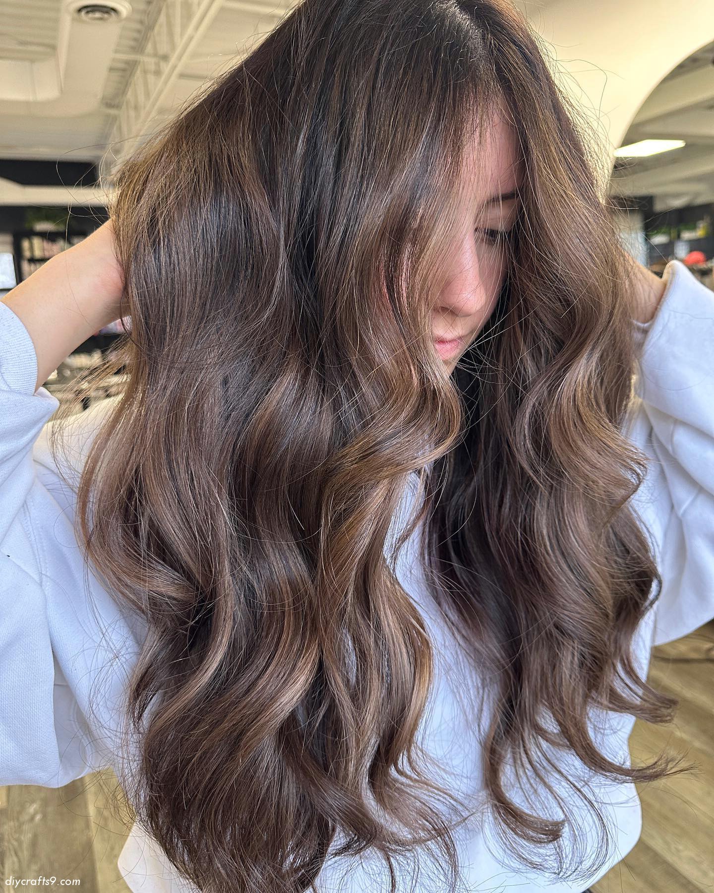 Natural Brown Color Mushroom Hair