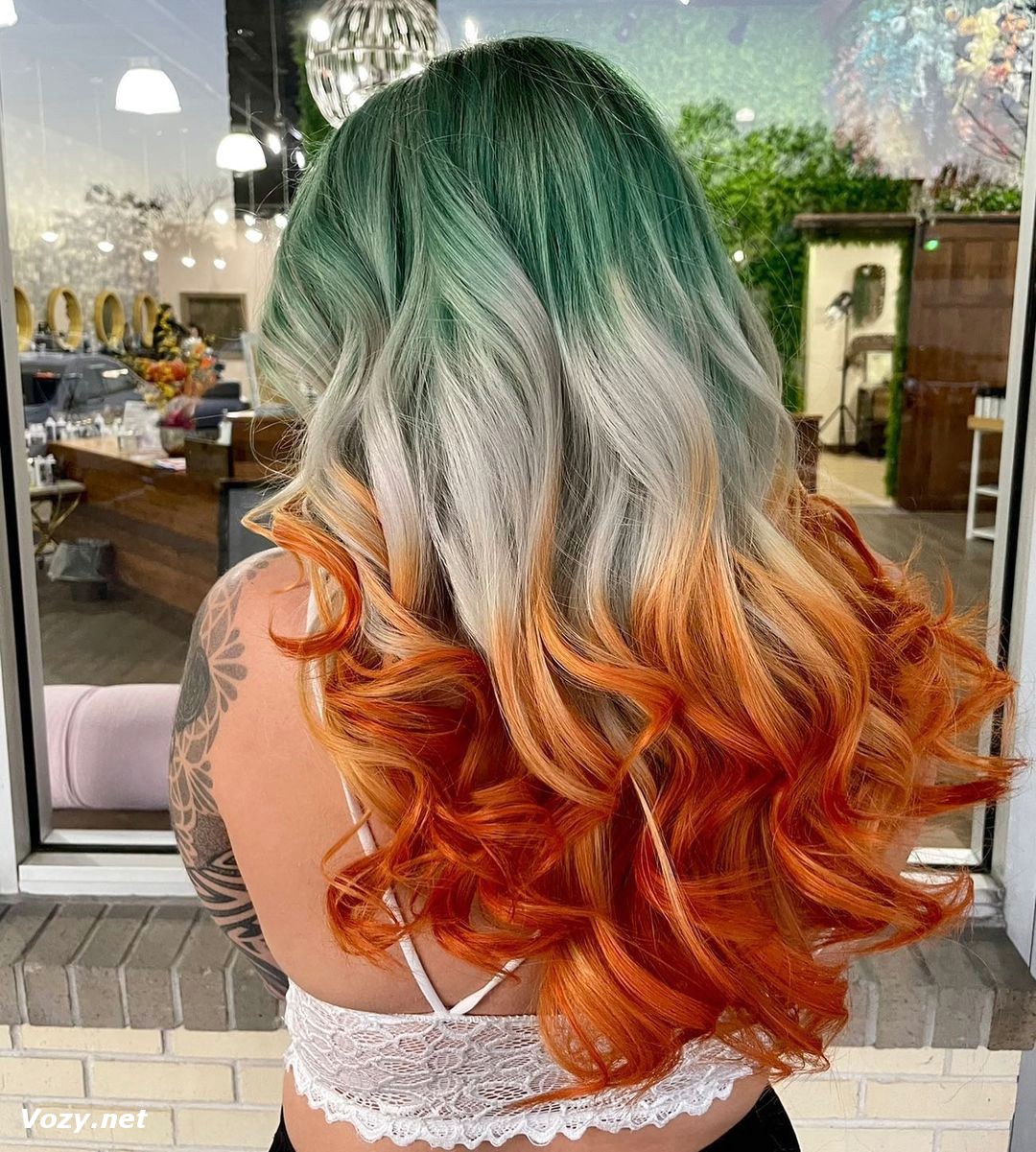 Ombre U shaped Hair