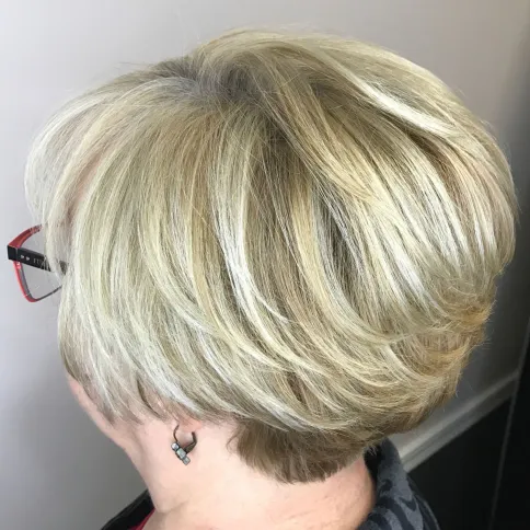 Pixie Bob with Swooped Back Layers