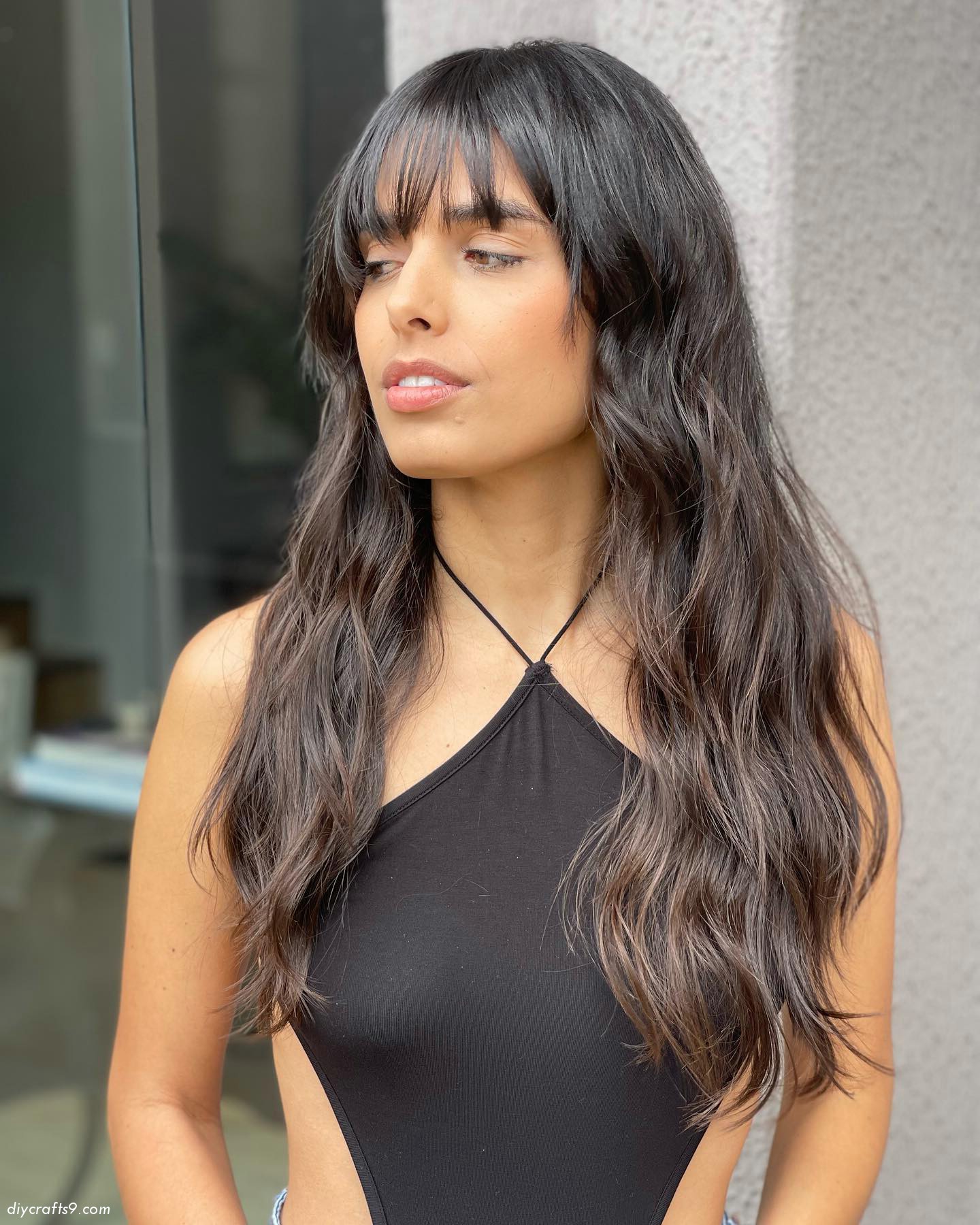 Shaggy Hair With Wispy Bangs