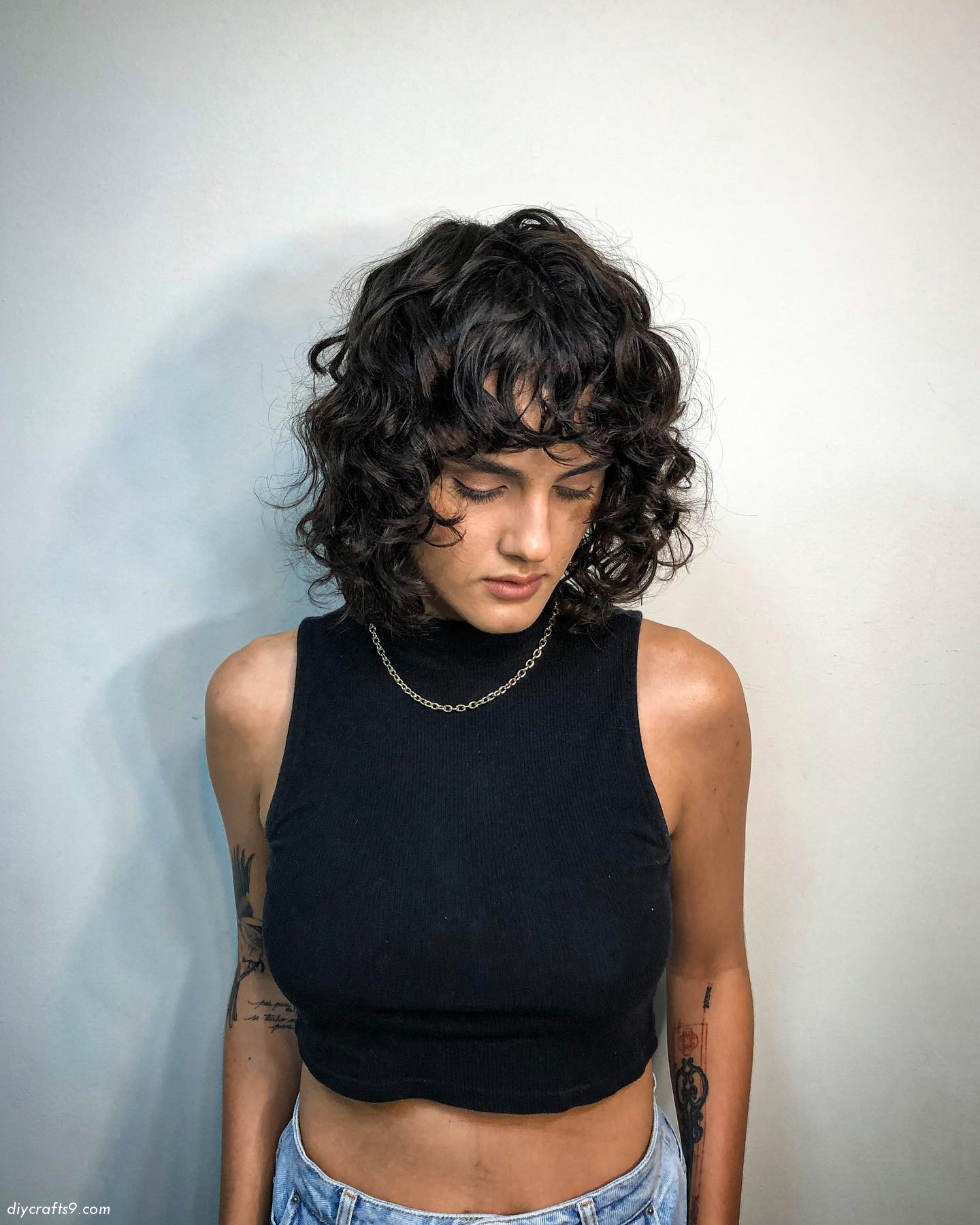 Short Bob Shaggy Hair