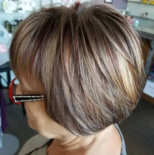 Short Layered Bob for Straight Hair