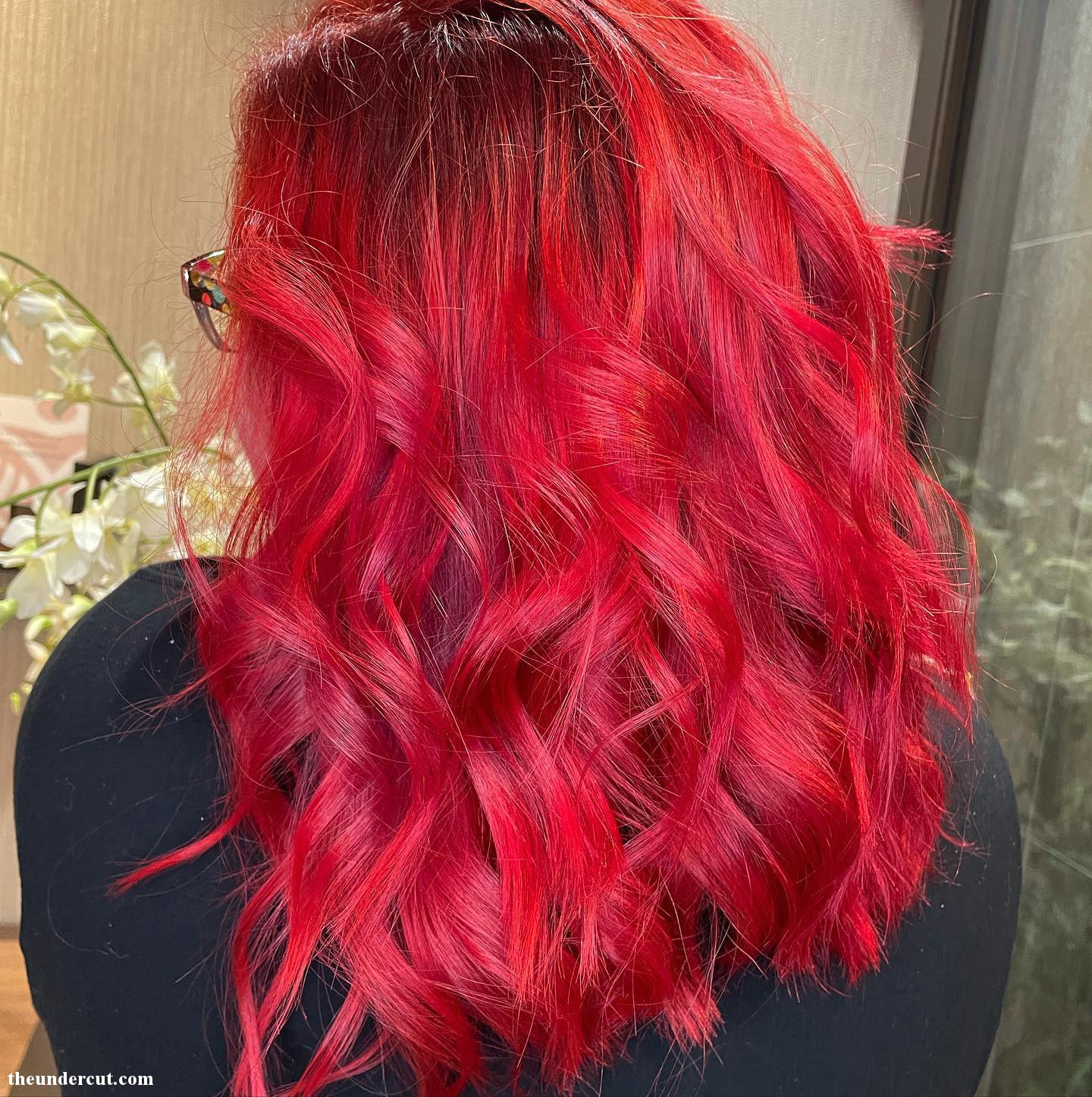 Short Red Hair Look