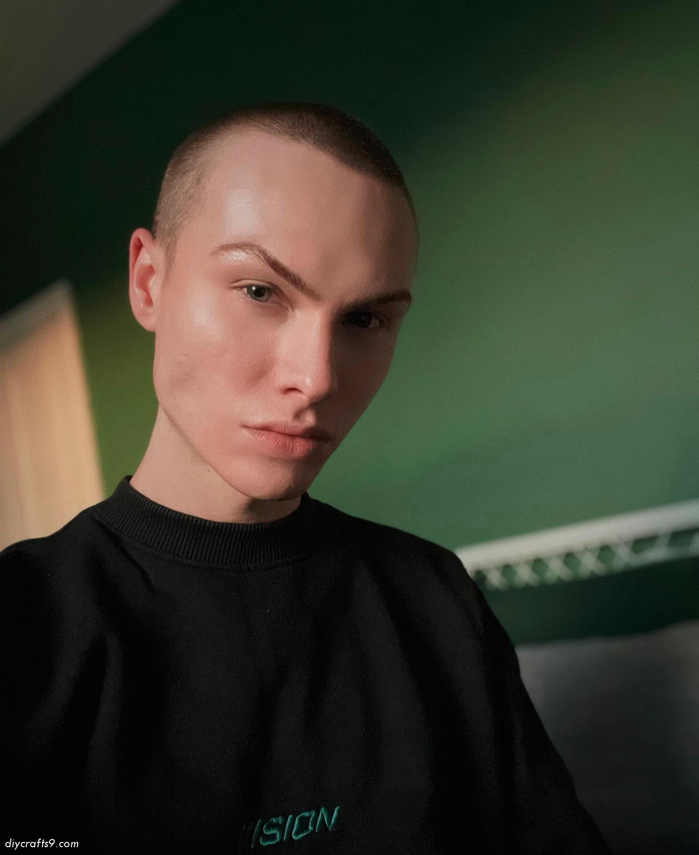 Simple Buzzcut Hairdo