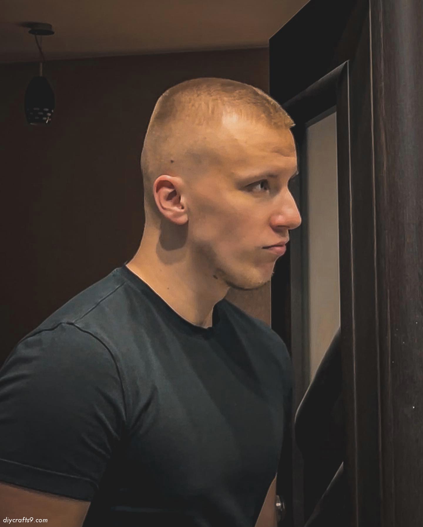 Simple Buzzcut Hairstyle