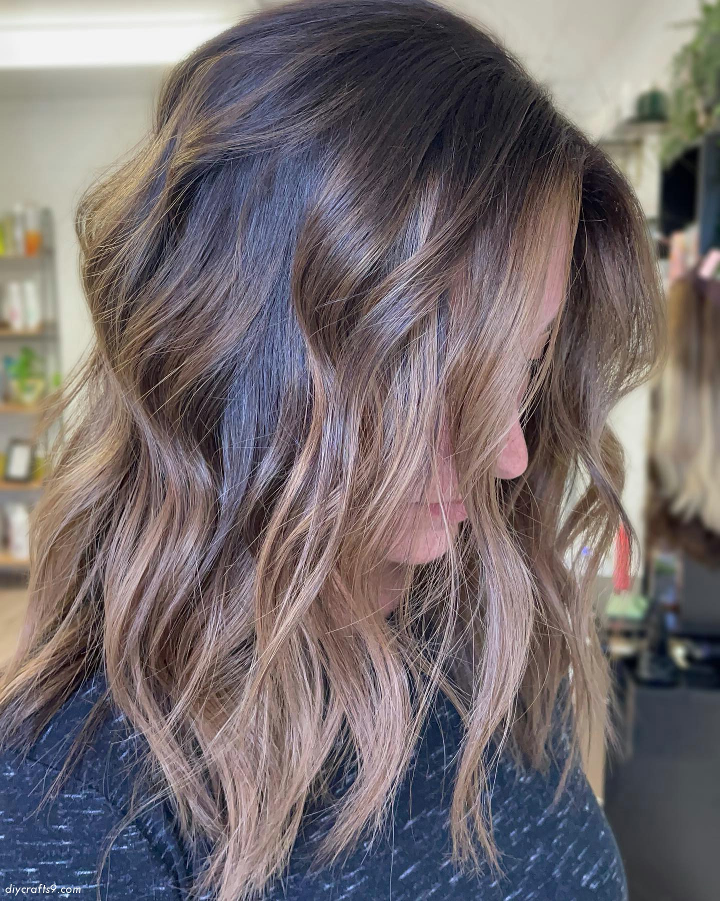 Simple Smooth Transition Mushroom Hair Color