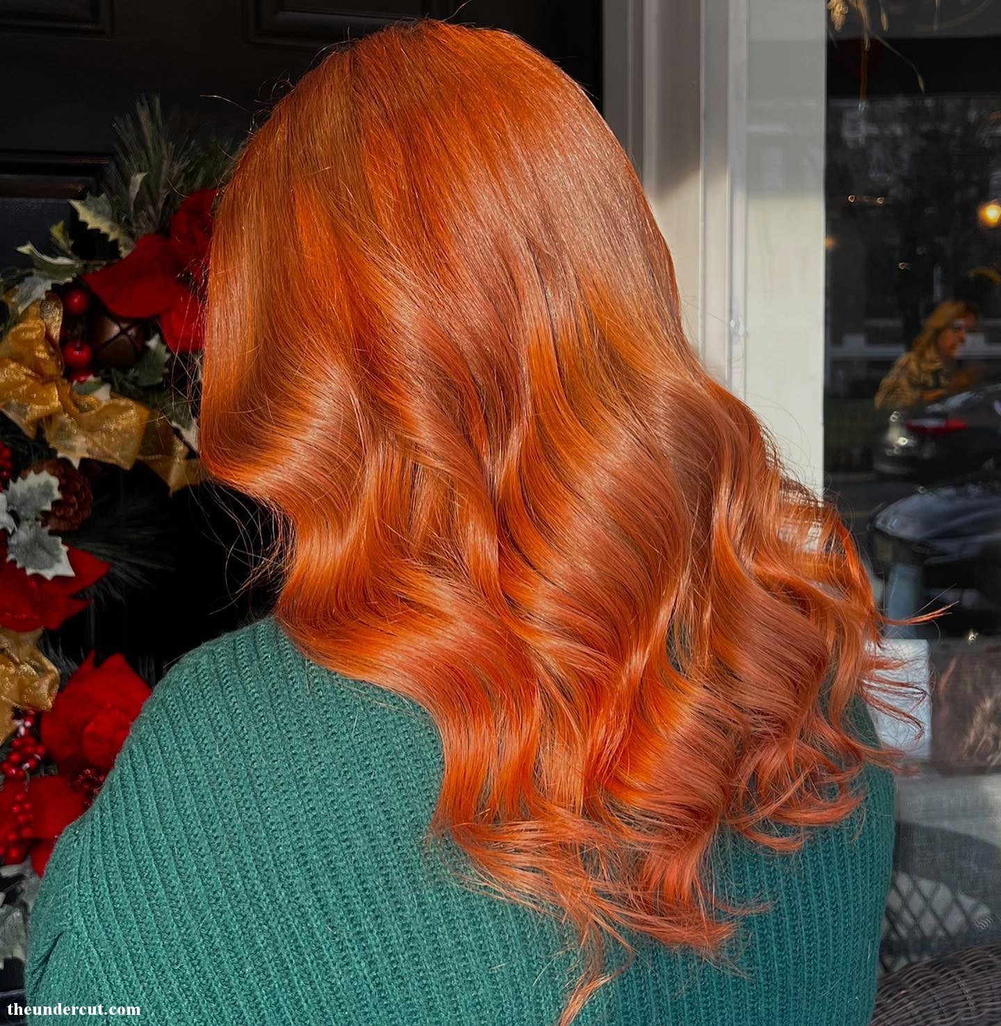 Vibrant Red Hairstyle
