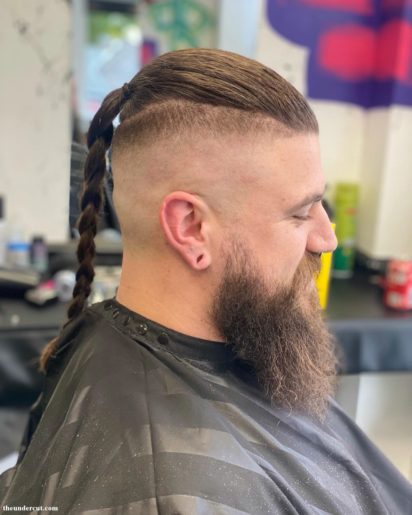 Viking Mens Braided Hair