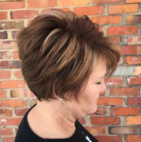 Voluminous Pixie with Feathered Layers