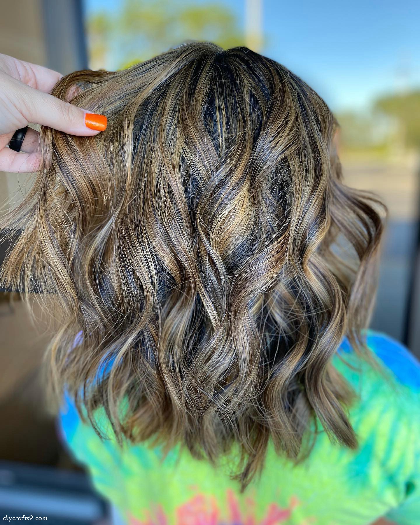 Warm Toned Mushroom Hair Color Look