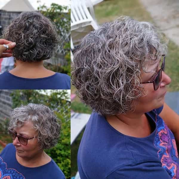 Wash And Go Curly Bob