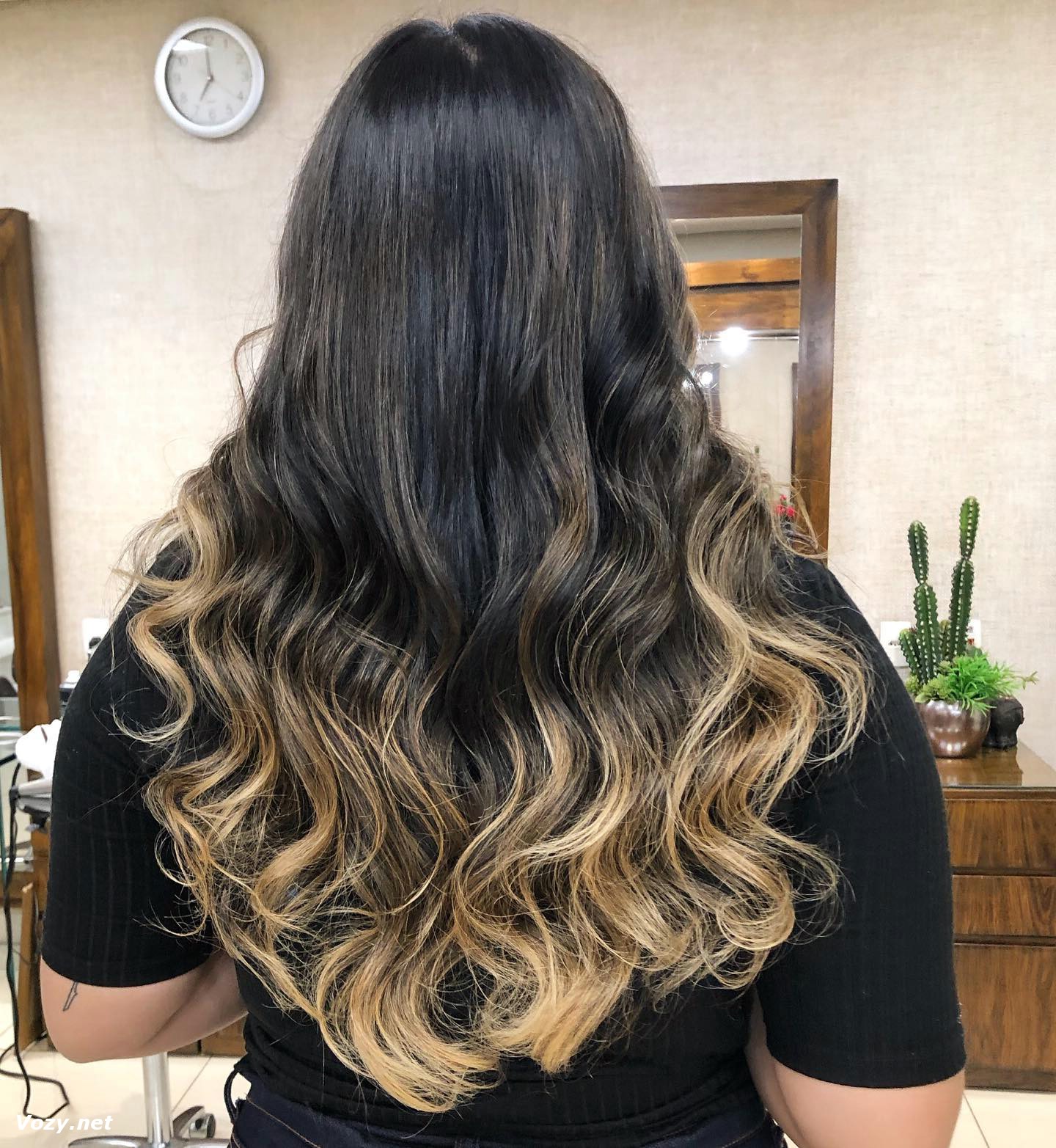 Wavy Ombre U shaped Hair