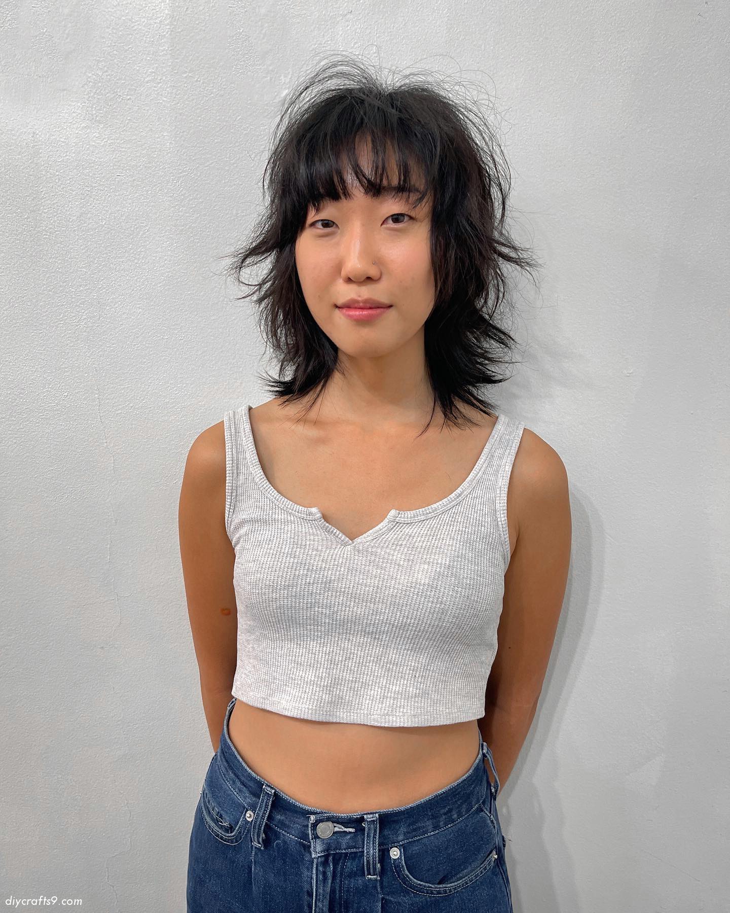 Wispy Short Shaggy Hair