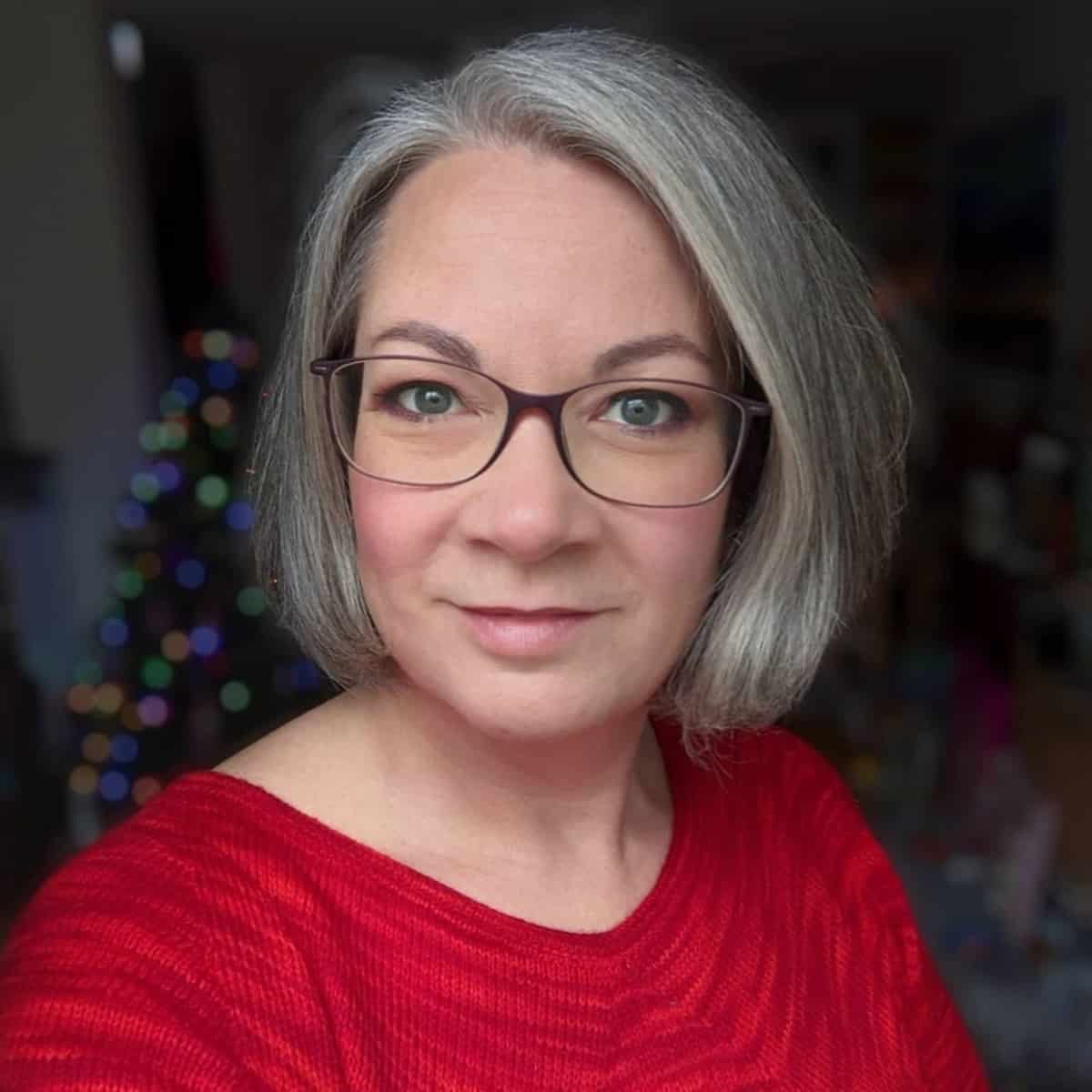 chin length bob for fine hair