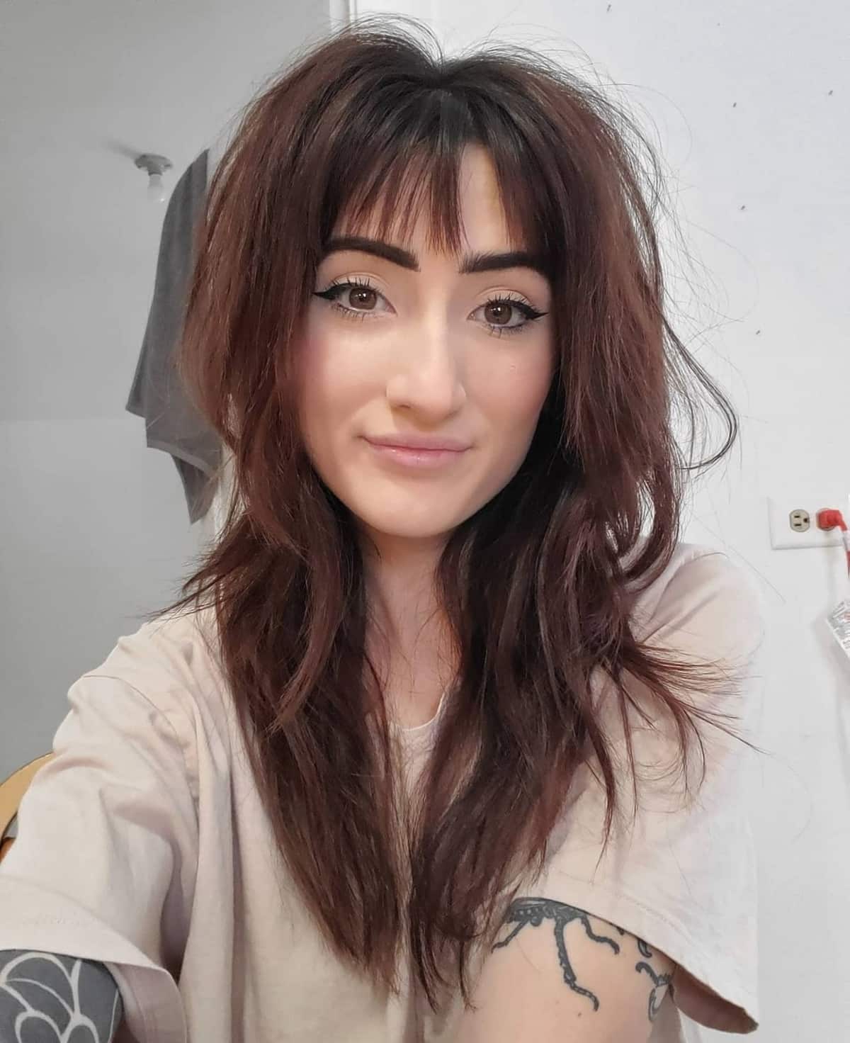 choppy long layers with disconnected fringe