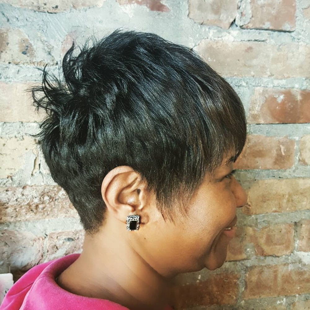 choppy pixie