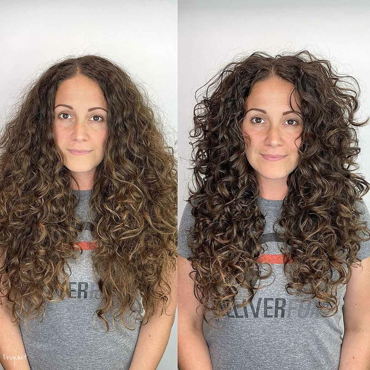 curly shaggy cut for women over 40