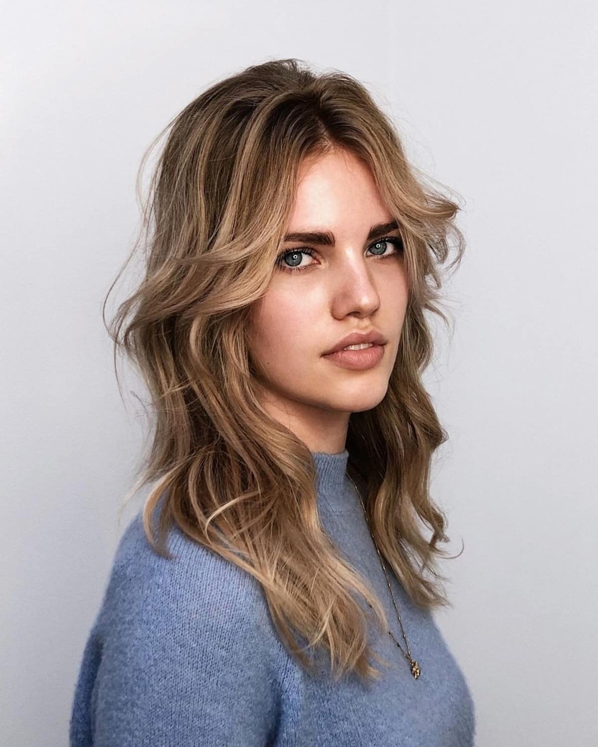 curtain bangs for long face shape