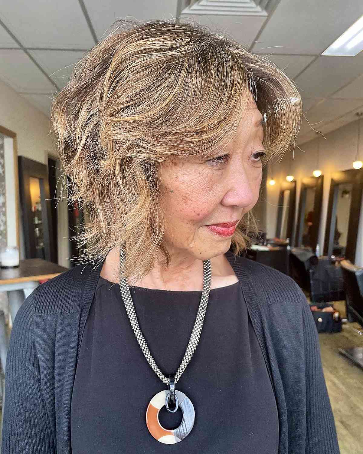 dimensional toffee blonde
