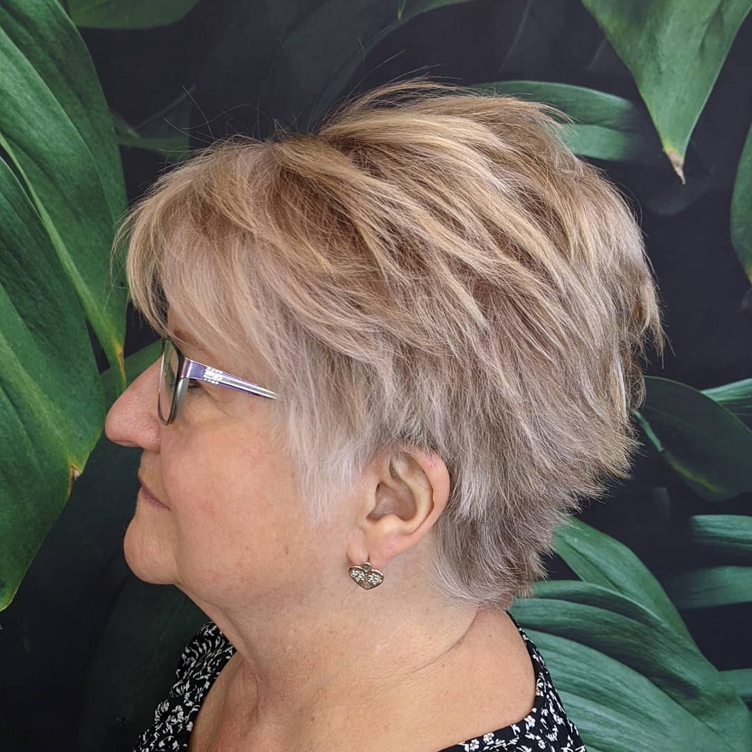 easy wash and wear cut for older ladies
