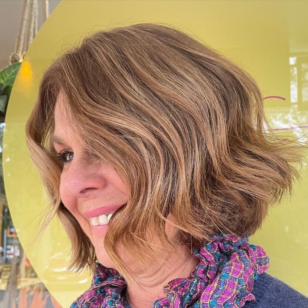 honey bronde for older ladies