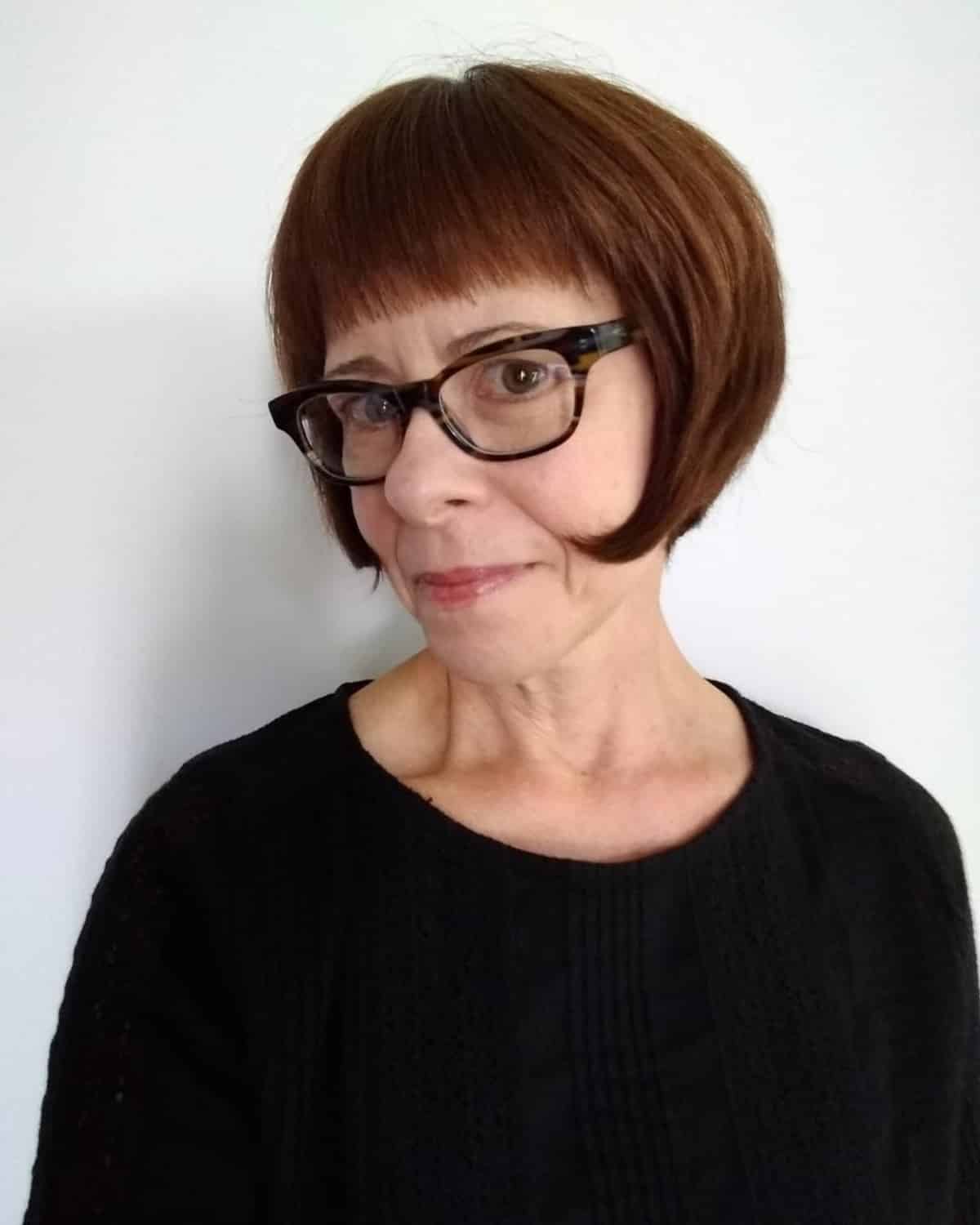 jaw length french bob