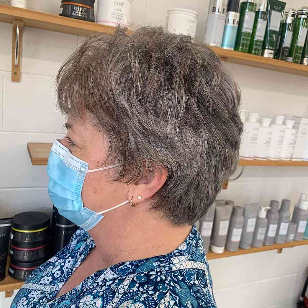 long choppy pixie crop for sixty year olds
