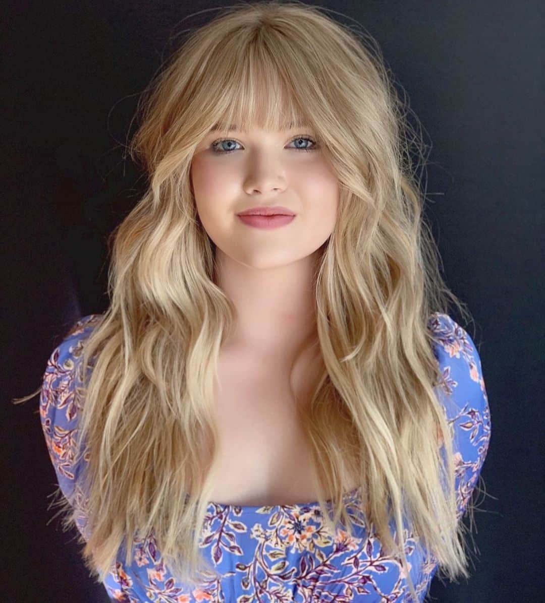 long hair with shaggy layers