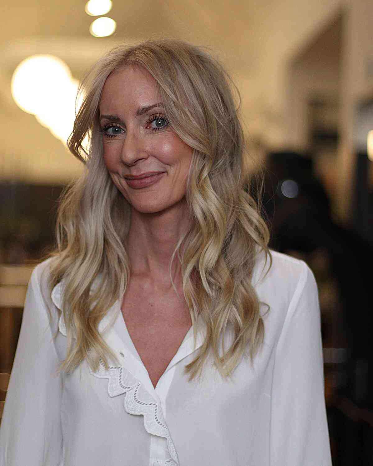 long layers and long curtian fringe