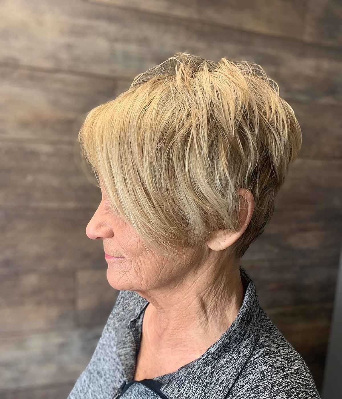 low maintenance pixie bob for ladies over seventy