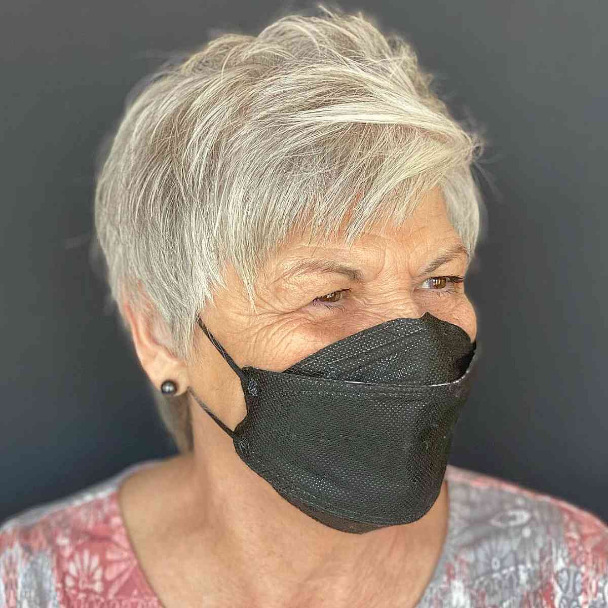 low maintenance pixie for senior citizens over 70