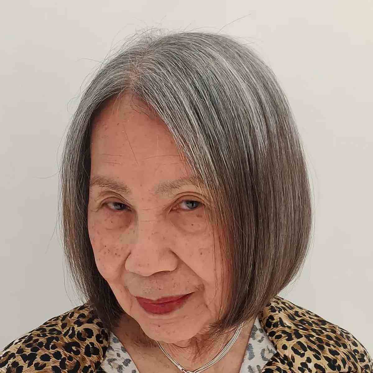 naturally sleek bob for women 70 and over