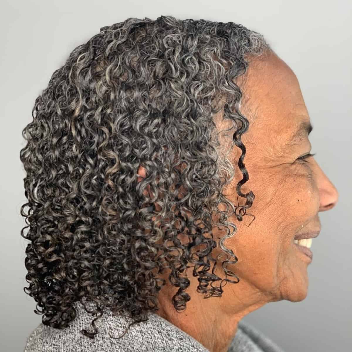 neck length natural bob for black women