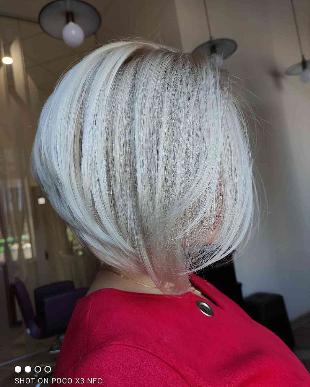 neck length stacked bob