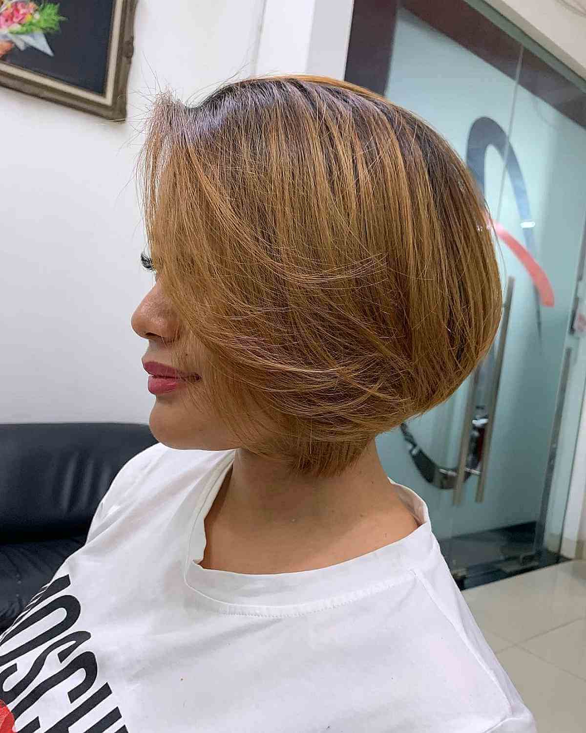 neck length wedge haircut