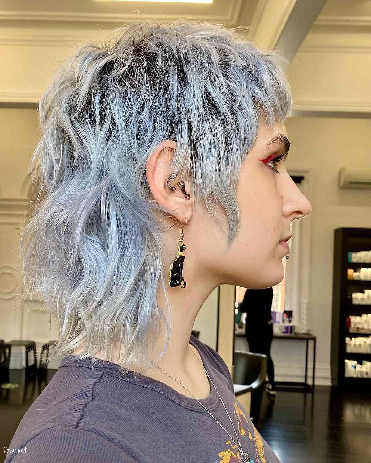 shaggy rocker haircut