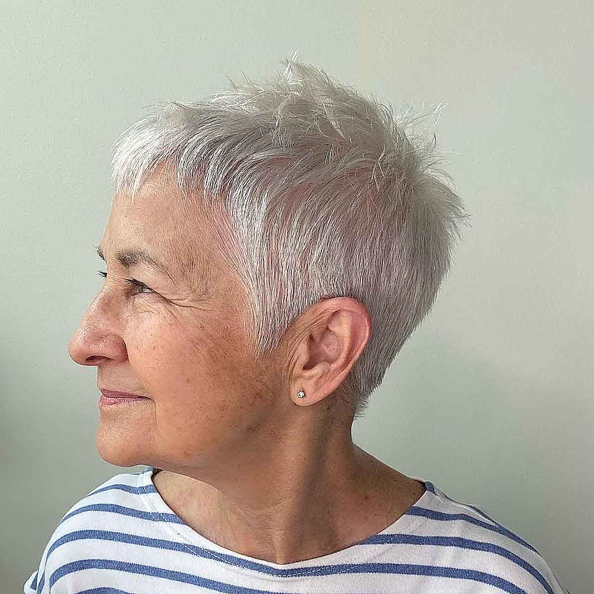 short pixie for thin hair