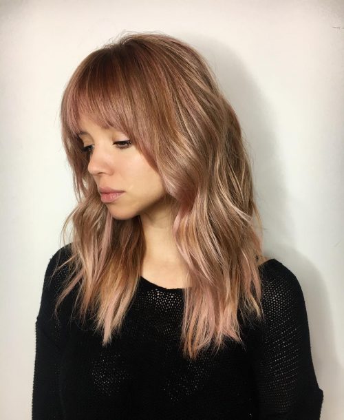 strawberry blonde shag for thick hair 500x610 1