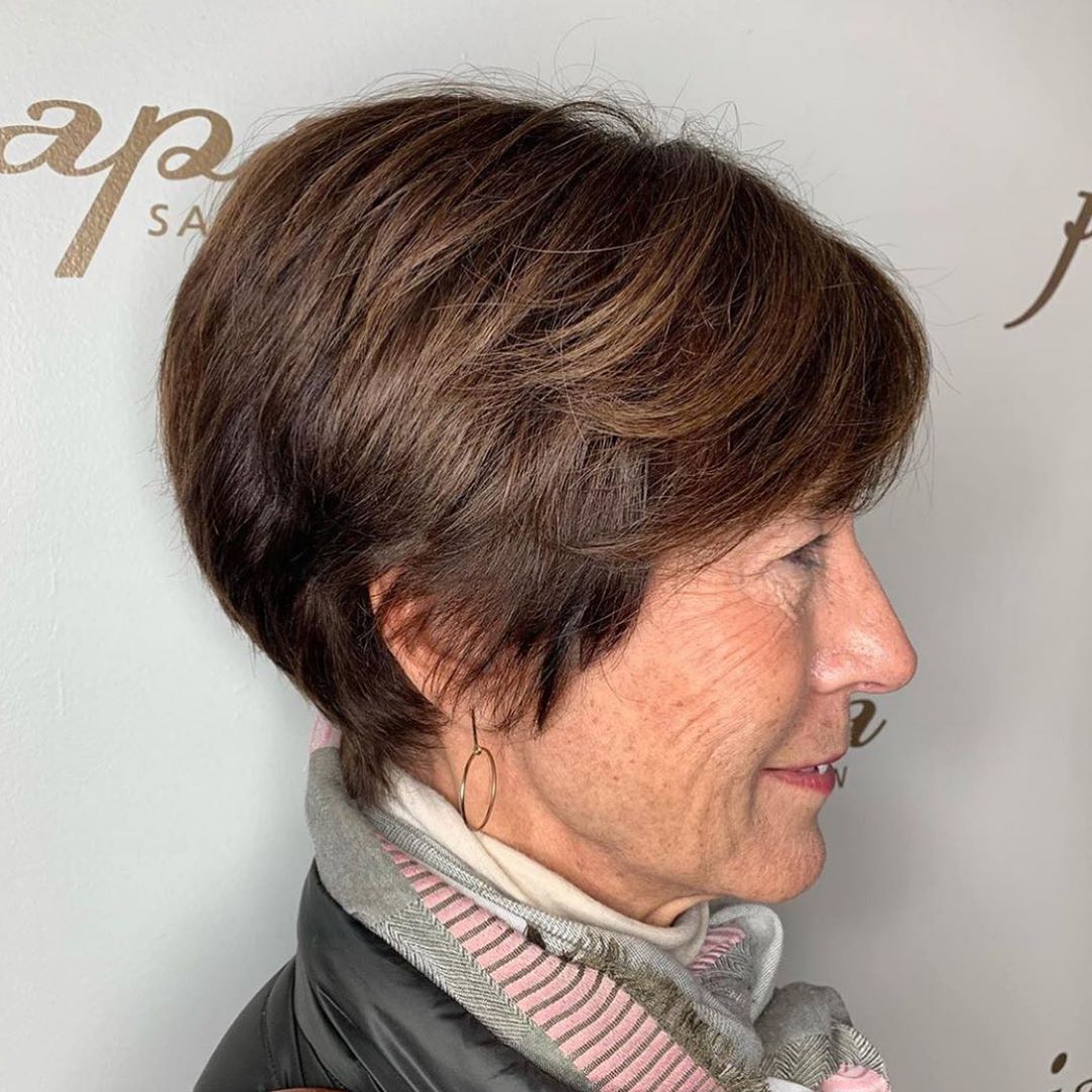 the perfect pixie for thick hair