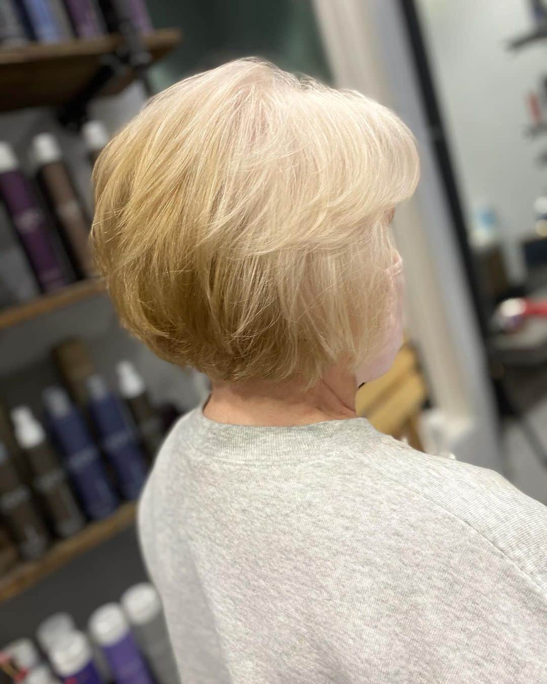 the stacked bob haircut