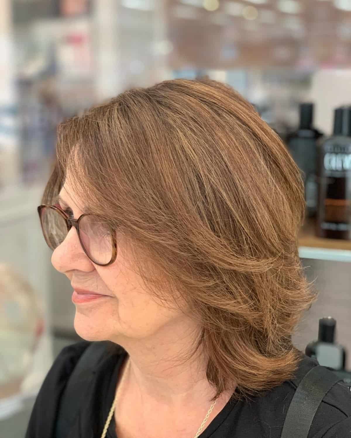 timeless medium length cut for women over 70