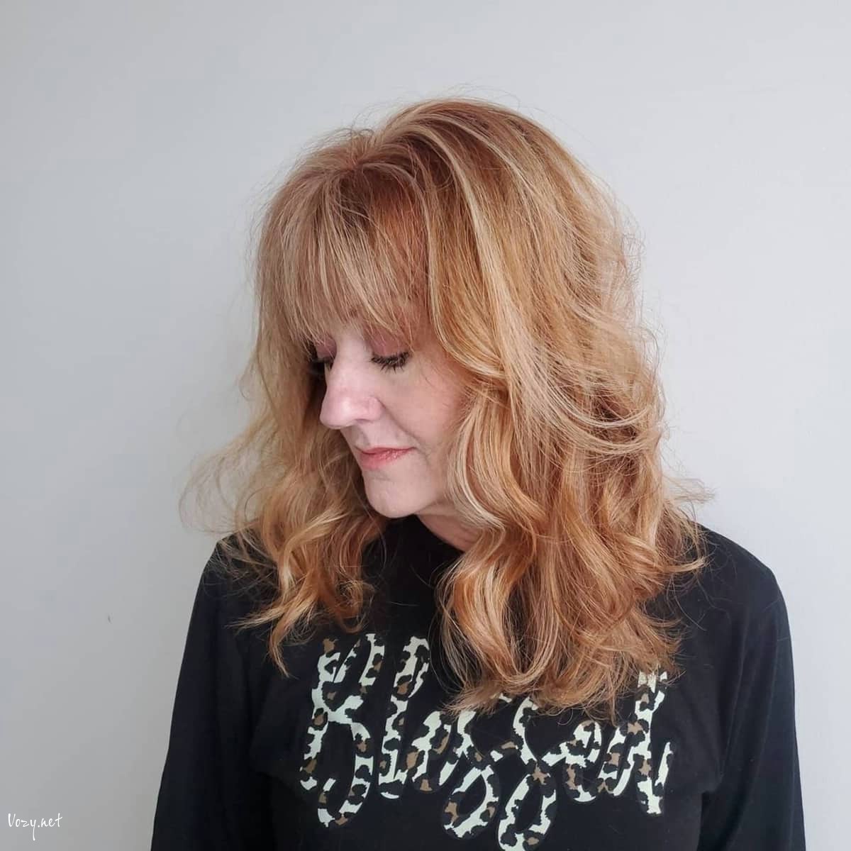 youthful shag for women over 60