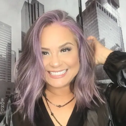 12 growing out gray hair using a temporary color
