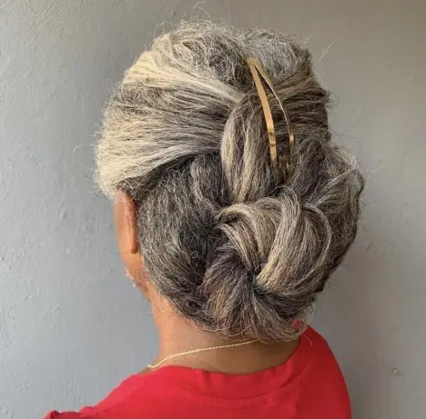 6 updo for women over 50