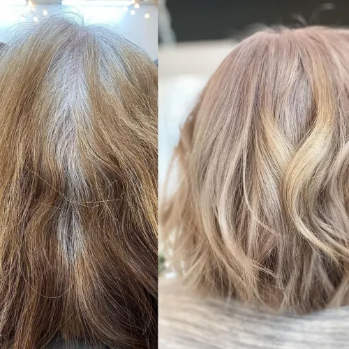 8 hair smudging for growing out gray hair