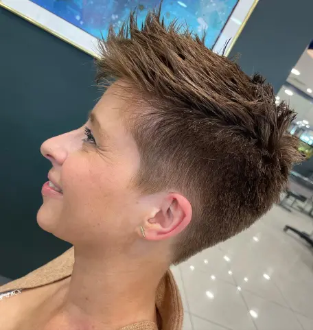 Bold Short Spiky Pixie