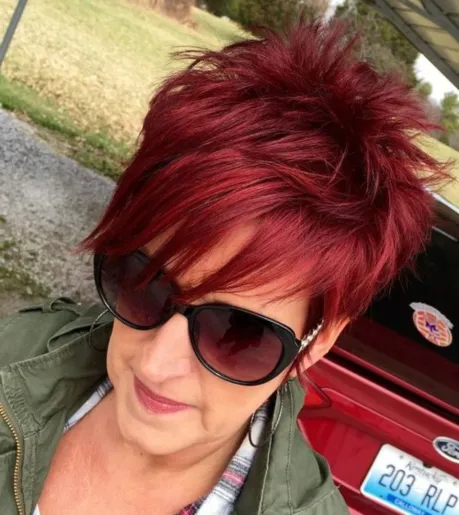 Bold and Spiky Pixie